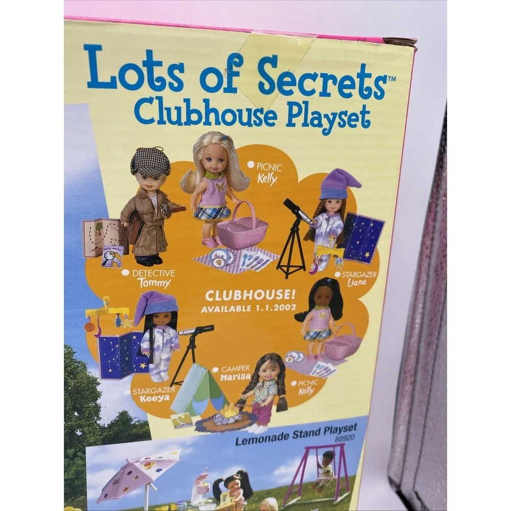 2002 KELLY CLUB LOTS OF SECRETS CLUBHOUSE PLAYSET - 88923 - ORI BOX UNOPENED - Picture 16 of 16